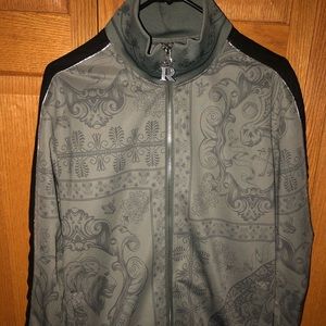 Reason Brand gray track suit Size Large